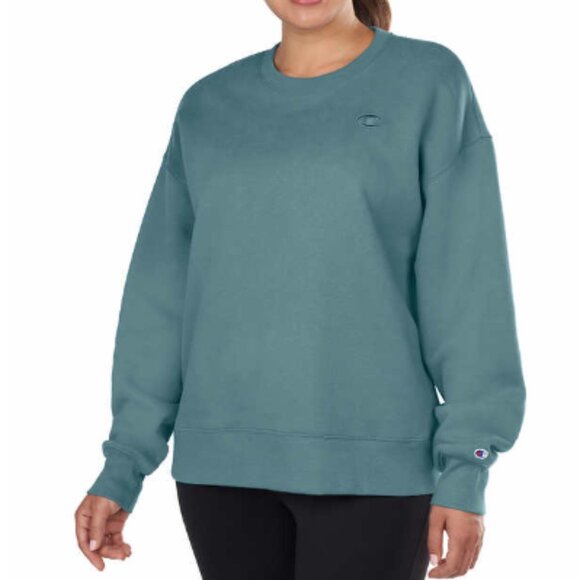 Champion Ladies' Sueded Crewneck - Picture 2 of 3